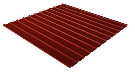 Профнастил окраш С20 0,45х1100(1150)х2000 RAL 8017 шок-кор