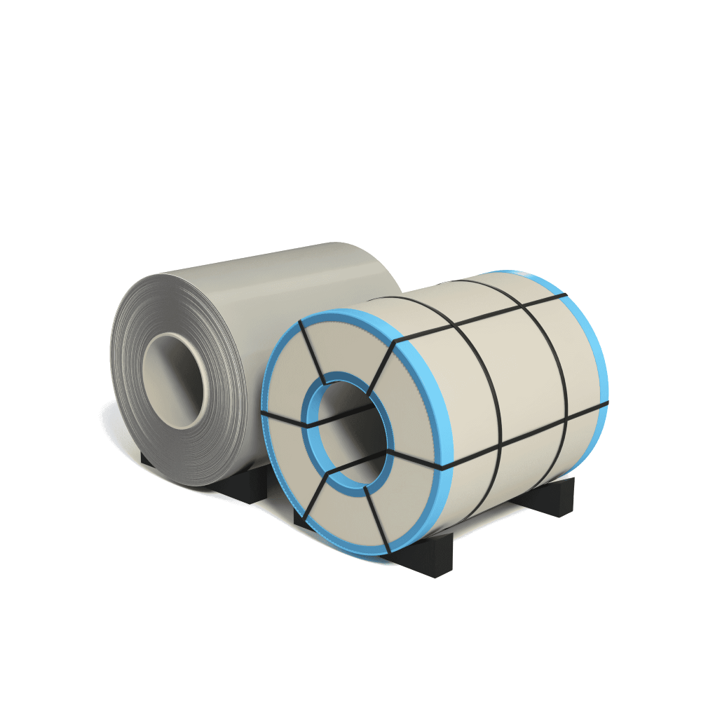Рулон ГЦ полимер 0.5x1250 Zn120 RAL 3005 Арселор